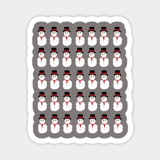 Snowman Frenzy Magnet