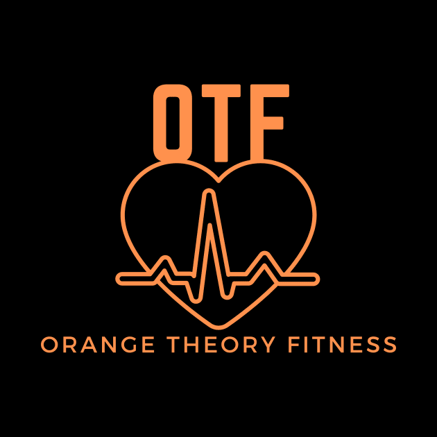 Orange theory fitness, by Lovelybrandingnprints