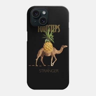 Footsteps of a Stranger - Dromedary with Pineapple Phone Case