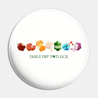 Food Dice Collection Pin