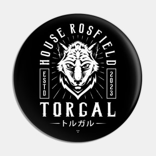 Torgal Wolf Dog Pin