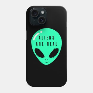 Aliens are real- an extraterrestrial design Phone Case