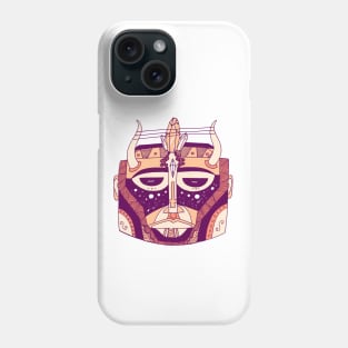 Peach African Mask No 8 Phone Case