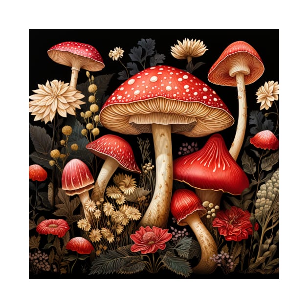 Mushrooms by Imagier