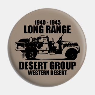 Long Range Desert Group Pin