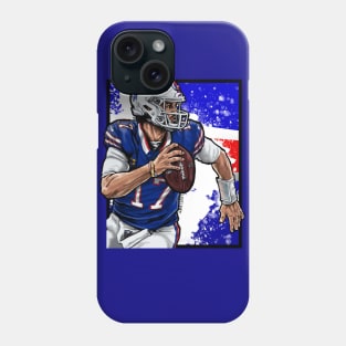 Allen in blue B Phone Case