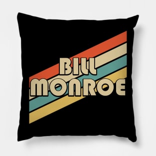 Vintage 80s Bill Monroe Pillow