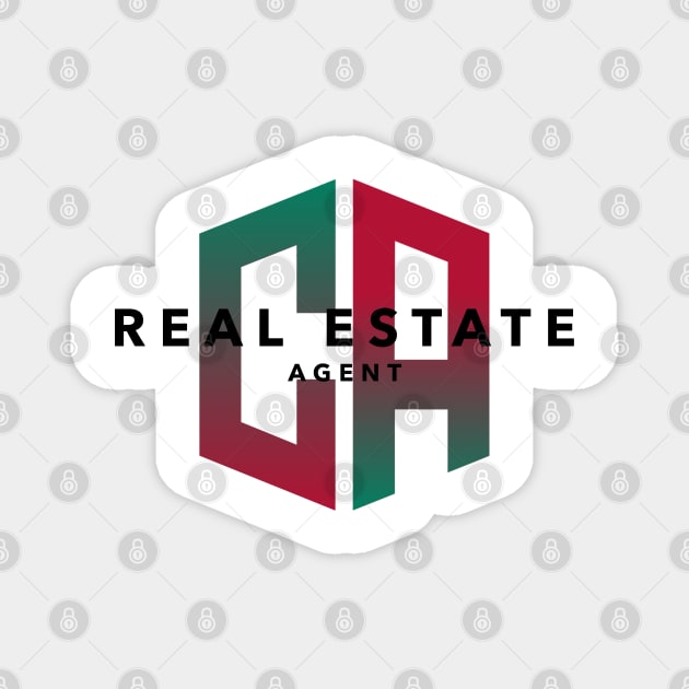 California Real Estate Agent Magnet by The Favorita