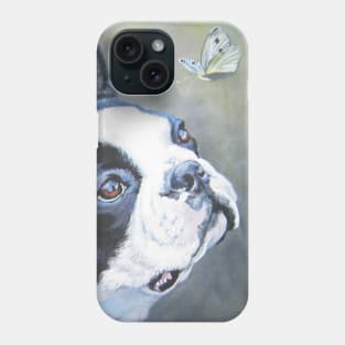 Boston Terrier Fine Art Painting Phone Case