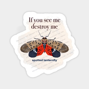 Spotted Lanternfly Magnet