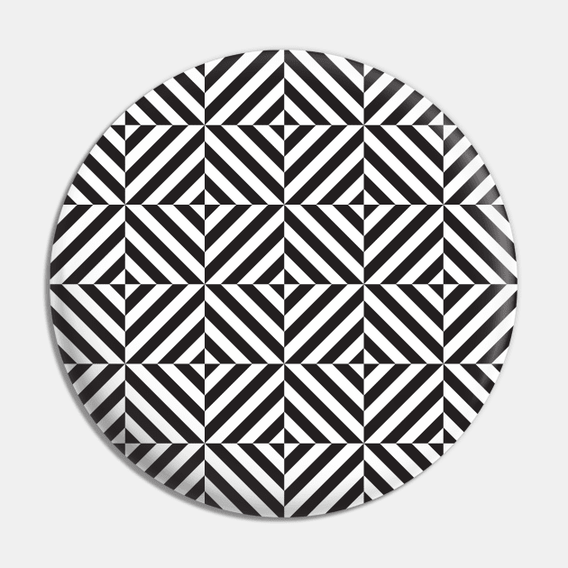 Black and white diamond optical illusion pattern Pin by kallyfactory