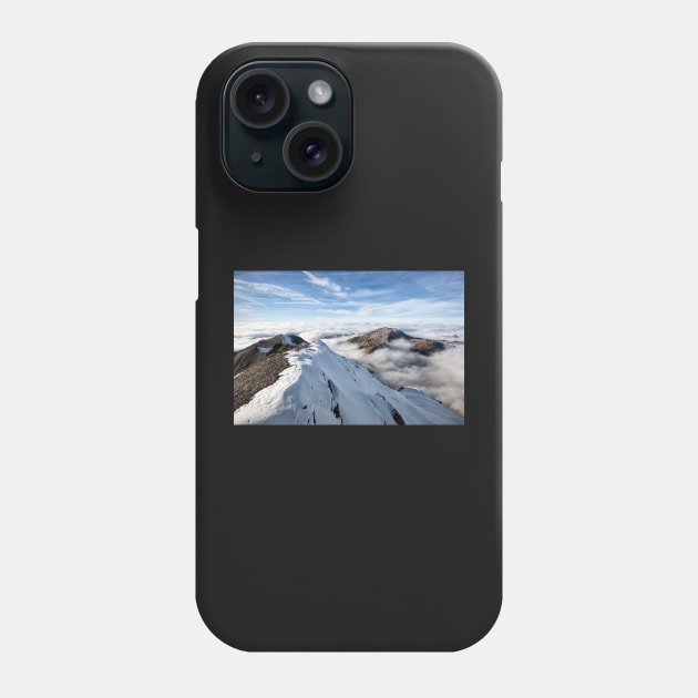 Schilthorn's Sea of Clouds Phone Case by krepsher