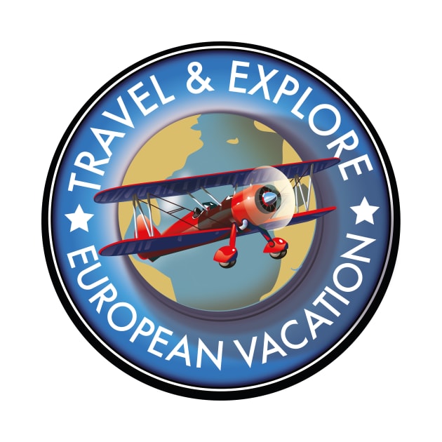 Travel & Explore European Vacation logo by nickemporium1