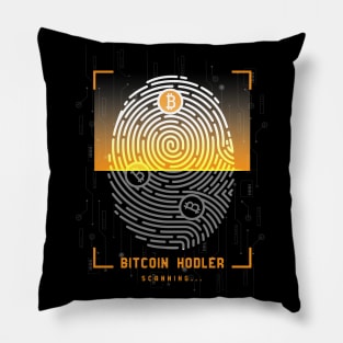 Bitcoin Fingerprint DNA Pillow