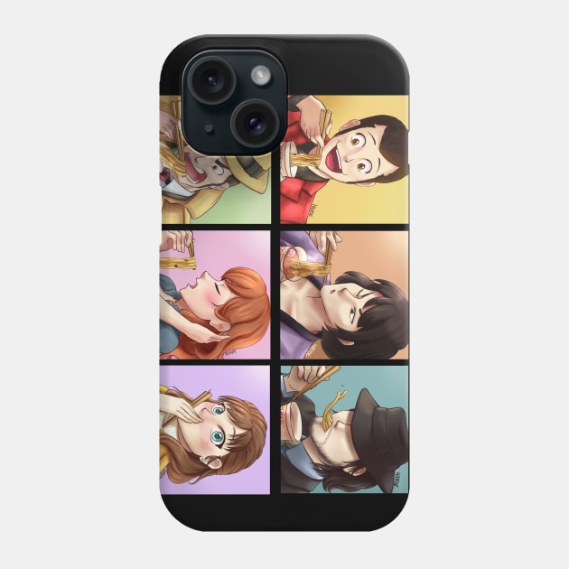 Noodle Break Time Phone Case by Hayde