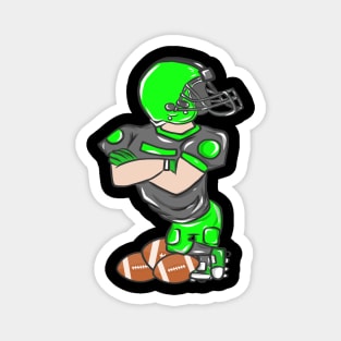 Rugby American Football Sport USA Gridiron Football Gift Magnet