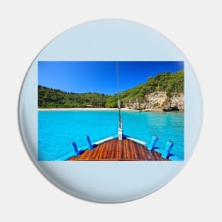 Closer to paradise - Antipaxos island Pin
