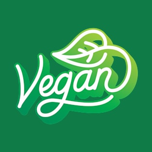 Vegan hand made lettering art T-Shirt