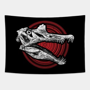 Spinosaurus Skull Tapestry