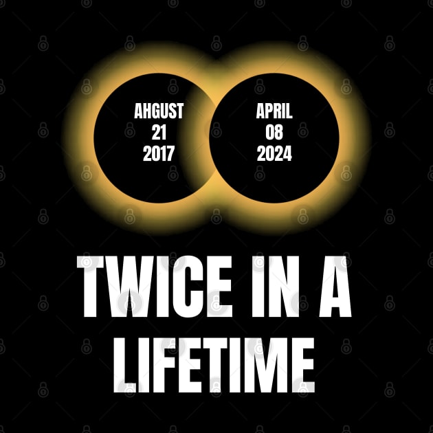 Twice In A Lifetime Total Solar Eclipse by Peter smith