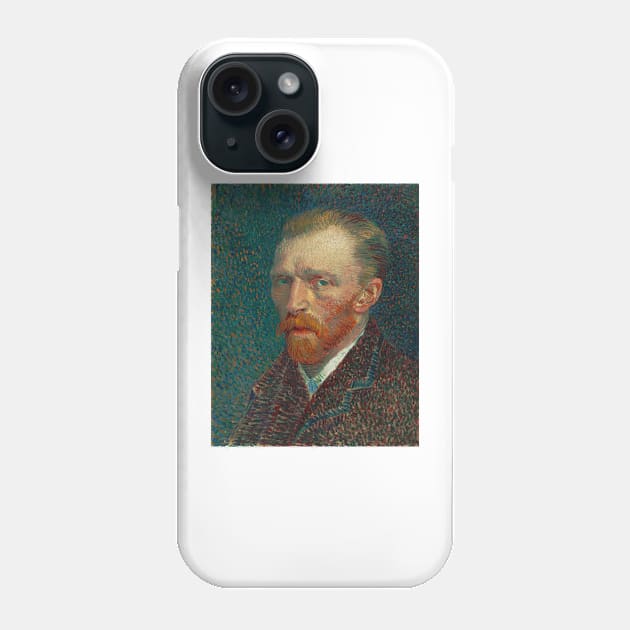 Vincent van Gogh - Self-Portrait, 1887 Phone Case by themasters