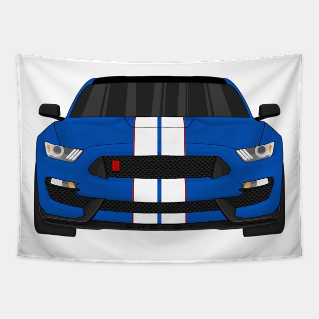 GT350R PERFORMANCE BLUE Tapestry by VENZ0LIC