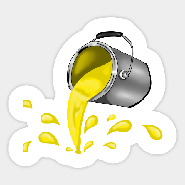 Paint Splash Paint Sticker Teepublic Uk Paint Splash Paint Sticker Teepublic Uk