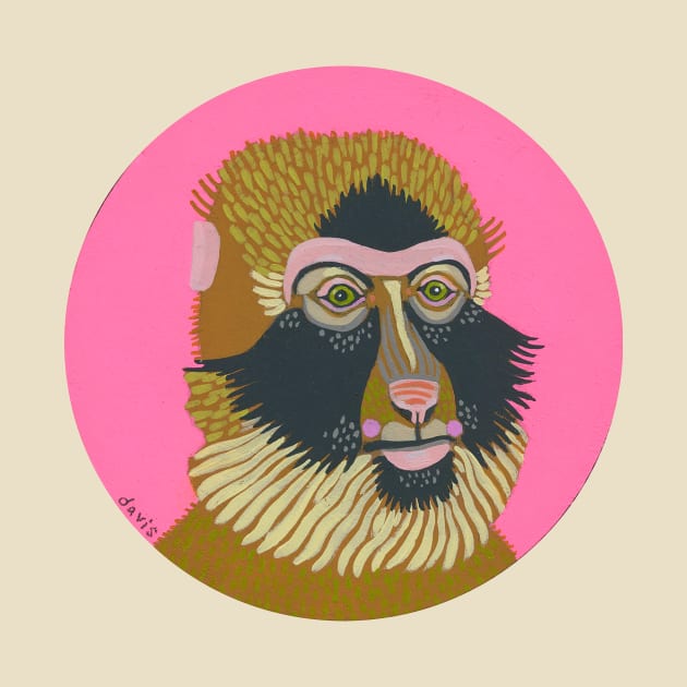 Monkey by jenniferdavisart