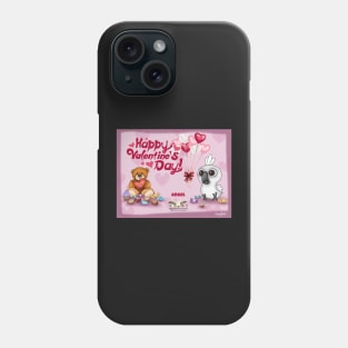 HWS Holiday Collection!  Happy Valentine's! Phone Case