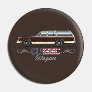 Classic Wagon Pin