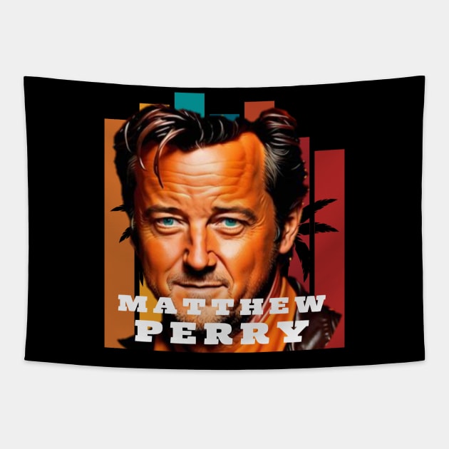 RIP Matthew perry summer Tapestry by 2 putt duds