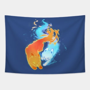 Fire and Ice Tapestry