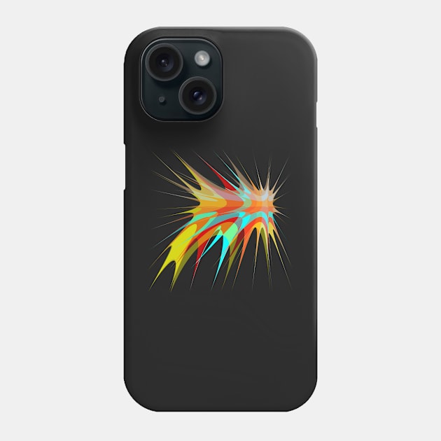 colorful splash pattern Phone Case by satyam012