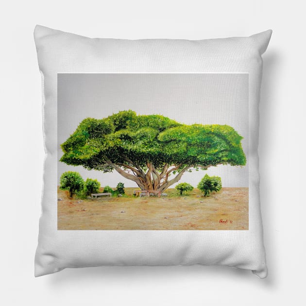 tree of life Pillow by wernerszendi