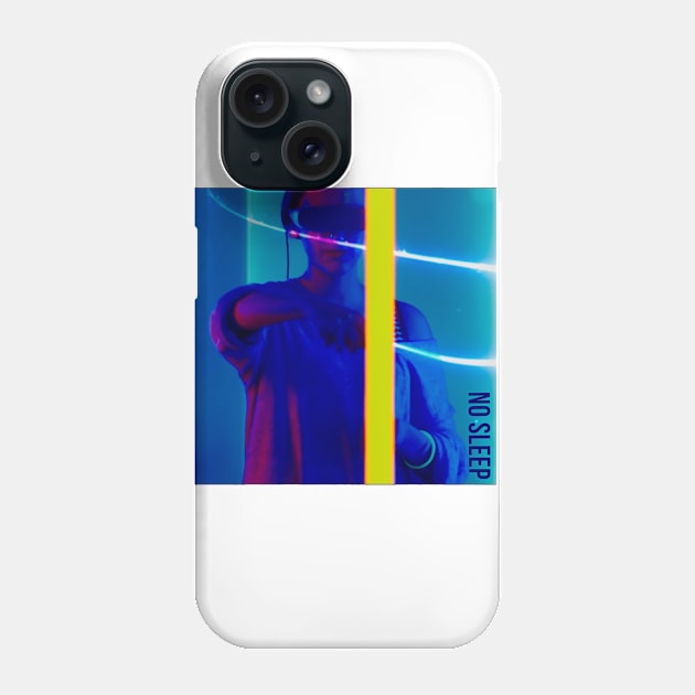 No sleep Phone Case by TheBlogin