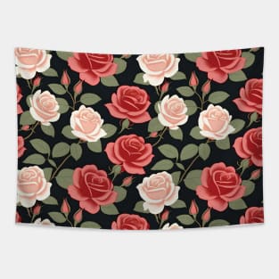 Rose Garden Serenade Tapestry