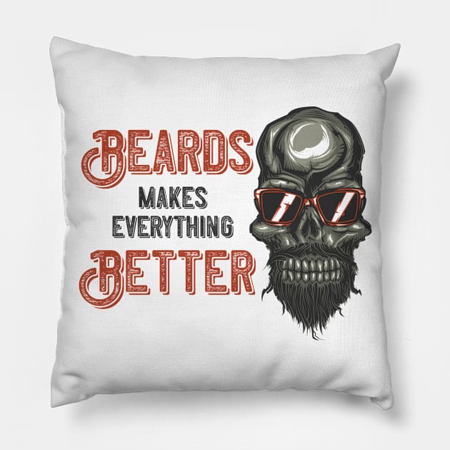 Barbershop Beard Styling Haircut Or Styling, Make-Up And Shaving Your Hairdresser Gifts T-Shirt Pillow by gdimido