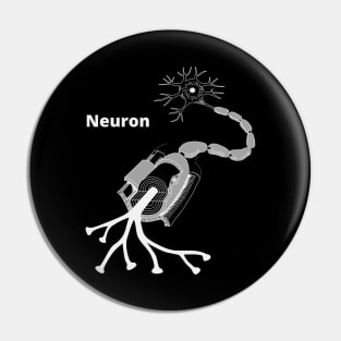 Neuron synapse anatomical structure Pin