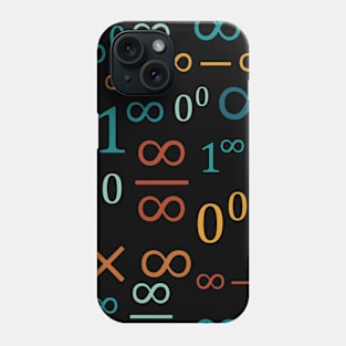 Indeterminate Forms Pattern (Retro) Phone Case