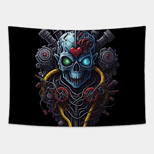 Cyborg Hearts Tapestry