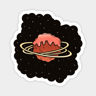 Space Meatball Magnet