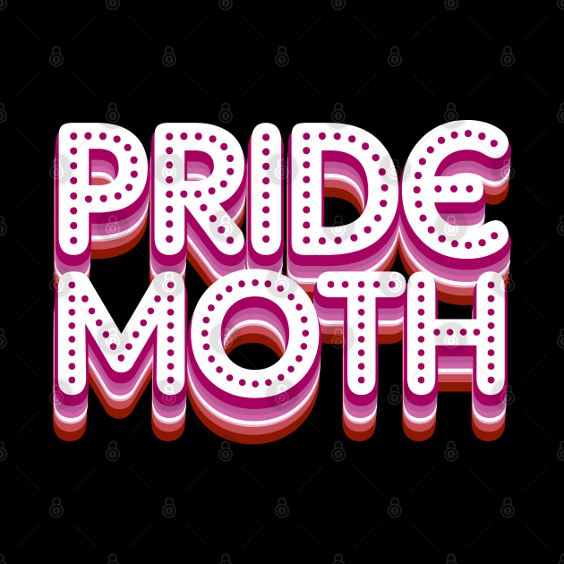 Lesbian+ Moth: Illuminating Love by Digifestas