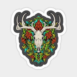 skeleton moose Magnet