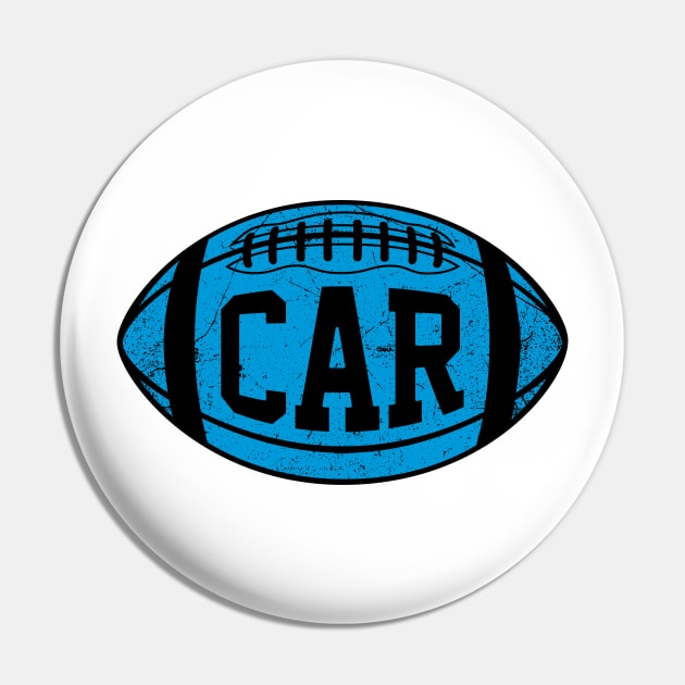 CAR Retro Football - White Pin by KFig21