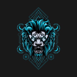 Fierce Mecha Lion v2 T-Shirt