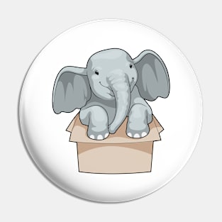 Elephant Box Pin