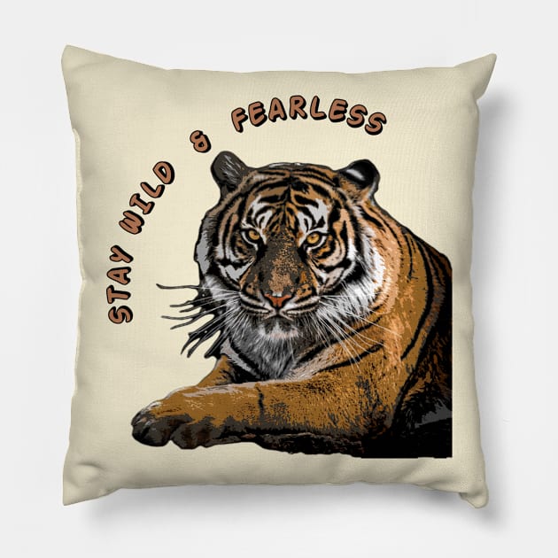 tiger king Pillow by zzzozzo