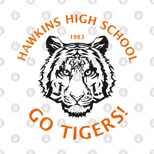 Hawkins High School 1983 (aged look) by MoviTees.com