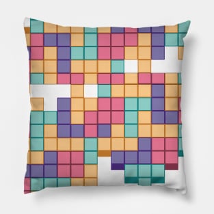 Video Games Tetris Computer Cube Interest Hobby Gift Pillow