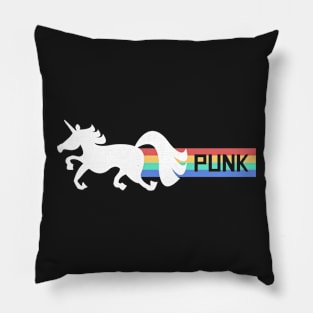 Random Punk Rock Unicorn Pillow